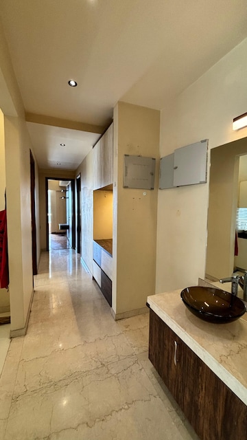 Living Room in 3 BHK Apartment at Omkar Alta Monte, Malad East – for Rent