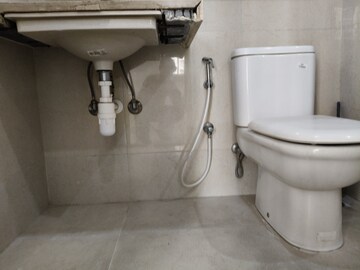 Bathroom in 3 BHK Apartment at Hiranandani Estate Pelican, Ghodbunder Road – for Rent