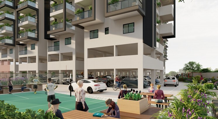 Exterior View, nizampet 2 Bedroom 1275 Sq.Ft. Apartment In Nizampet Hyderabad 8847261