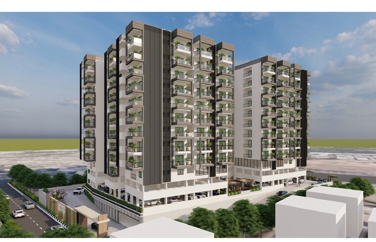 Exterior View, nizampet 2 Bedroom 1275 Sq.Ft. Apartment In Nizampet Hyderabad 8847261