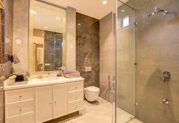 Bathroom in 3.5 BHK Apartment at Sector 82 – for Rent