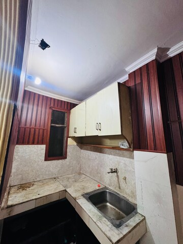 Kitchen in 1 BHK Builder Floor at New Ashok Nagar – for Rent