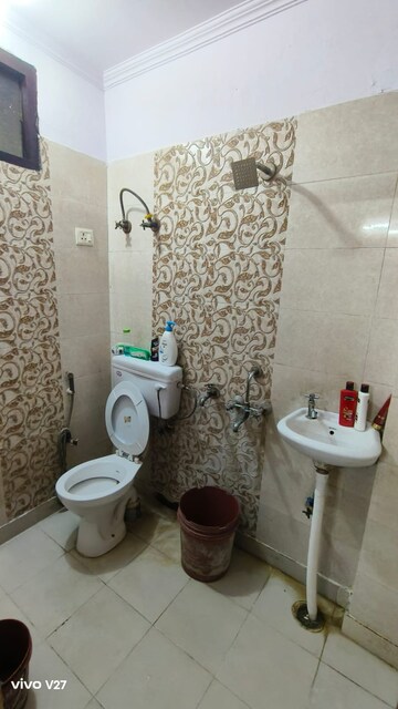 Bathroom in 2 BHK Builder Floor at New Ashok Nagar – for Rent