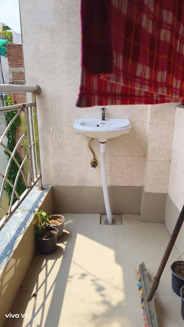 Balcony in 2 BHK Builder Floor at New Ashok Nagar – for Rent