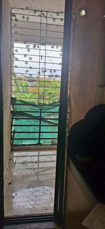 Balcony in 1 BHK Apartment at Neelkanth Sparkle, Ghansoli – for Rent