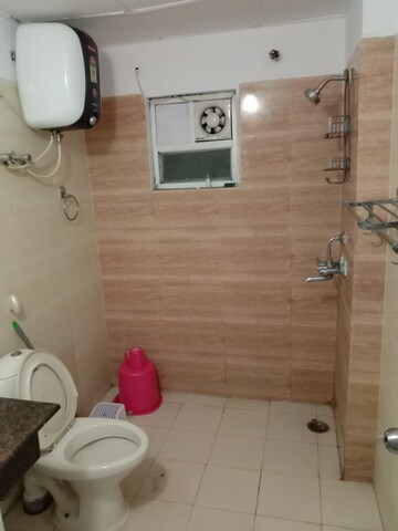Bathroom in 3 BHK Apartment at Gomti Nagar – for Rent