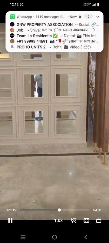 Bathroom in 3.5 BHK Apartment at ATS Nobility, Sector 4 Greater Noida – for Rent