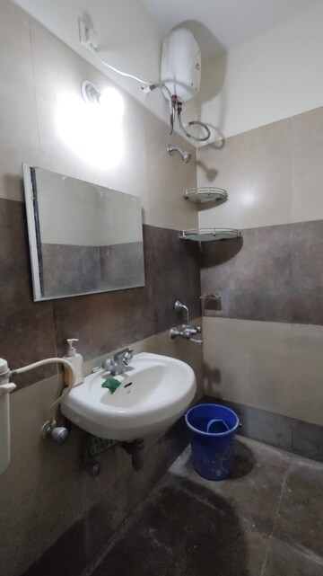 Bathroom in 2 BHK Apartment at Gulmohar Helios, Kharadi – for Rent