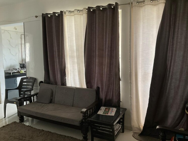 Living Room, namrata-life-360 2 Bedroom 1079 Sq.Ft. Apartment In Rahatani Pune 8847379
