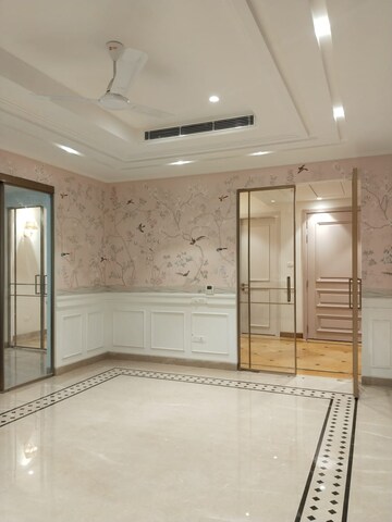 Kitchen in 4 BHK Builder Floor at Sushant Lok I – for Sale