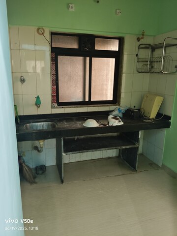 Kitchen in 1 BHK Apartment at MHADA Prakash Cotton Mill, Lower Parel – for Rent