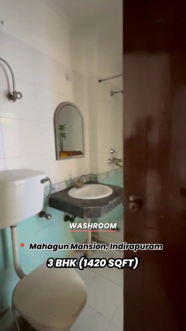 Bathroom, mahagun-masion 3 Bedroom 1420 Sq.Ft. Apartment In Indrapuram Ghaziabad 8847521