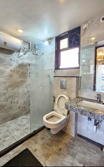 Bathroom in 2 BHK Apartment at Raja Pittie Kourtyard, Kharadi – for Rent