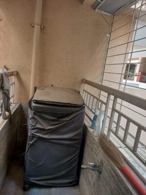 Balcony in 2 BHK Apartment at GK Silverland Residency Phase 3, Ravet – for Sale