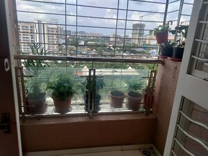 Balcony in 2 BHK Apartment at GK Silverland Residency Phase 3, Ravet – for Sale