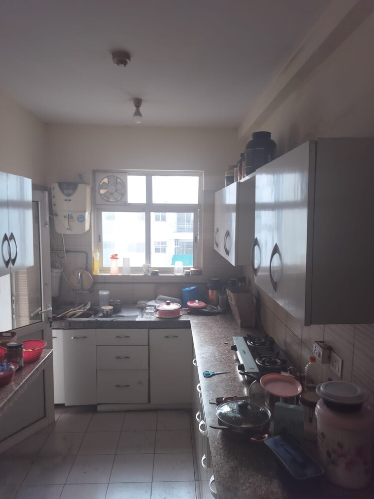 Kitchen, senior-mall 2 Bedroom 800 Sq.Ft. Builder Floor In Sector 18 Noida 8847583