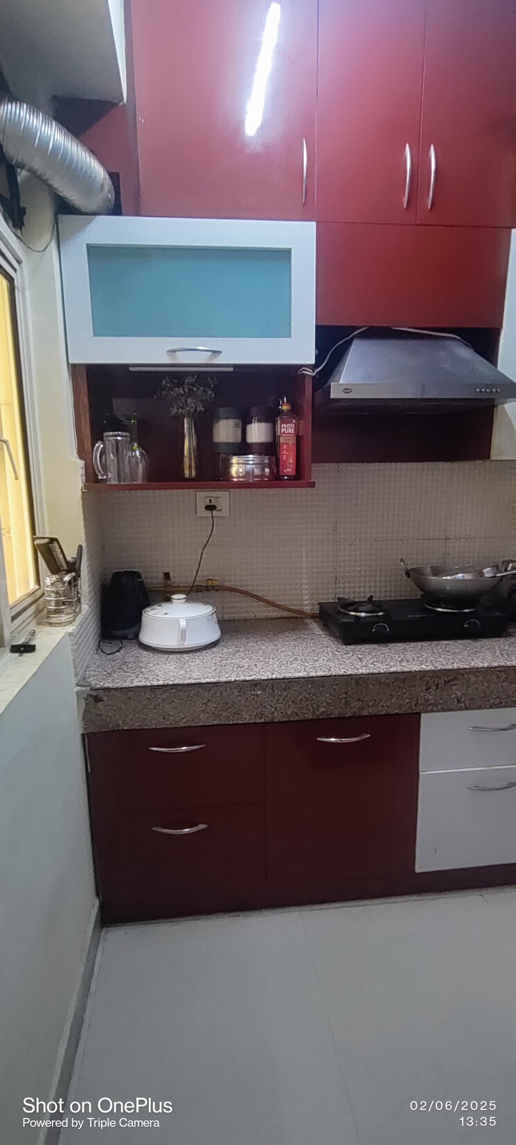 Kitchen, senior-mall 2 Bedroom 800 Sq.Ft. Builder Floor In Sector 18 Noida 8847583