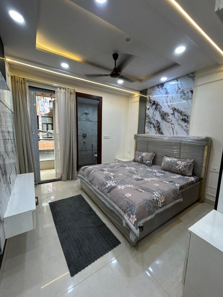 Bedroom, dwarka mor 3 Bedroom 892 Sq.Ft. Builder Floor In Dwarka Mor Delhi 8847694