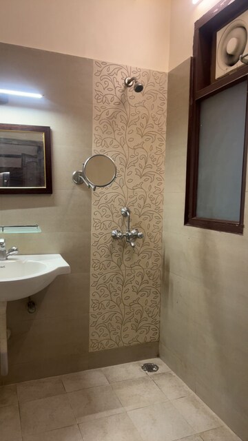 Bathroom in 2 BHK Independent House at Sushant Lok I – for Rent