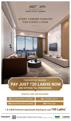 1 BHK Apartment For Sale in Paradigm 71 Midtown, Chembur