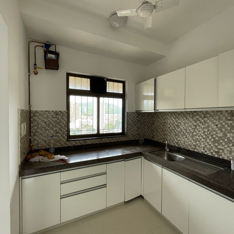 Kitchen, lalani-velentine-apartment-vi 1 Bedroom 410 Sq.Ft. Apartment In Riddhi Gardens Mumbai 8847780
