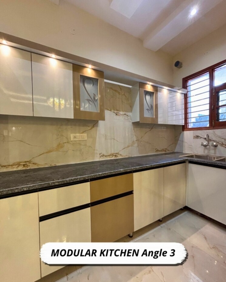 Kitchen, kharar mohali road 3 Bedroom 125 Sq.Yd. Builder Floor In Kharar Mohali Road Kharar 8847986