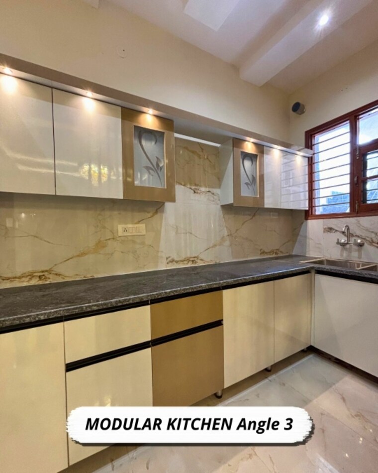 Kitchen, kharar mohali road 3 Bedroom 125 Sq.Yd. Builder Floor In Kharar Mohali Road Kharar 8847986