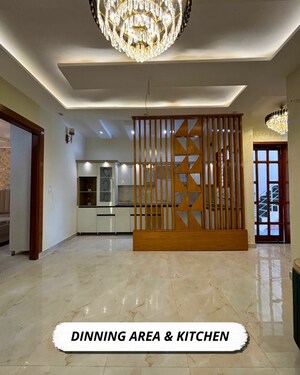 Living Room in 3 BHK Builder Floor at Kharar Mohali Road – for Sale