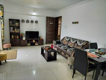 Living Room in 2 BHK Apartment at Mittal Pebbles High Mont, Hinjewadi – for Rent