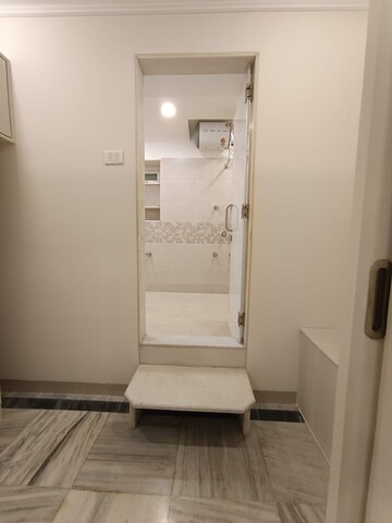 Bathroom in 3 BHK Apartment at Rajat Apartments, Malabar Hill – for Rent