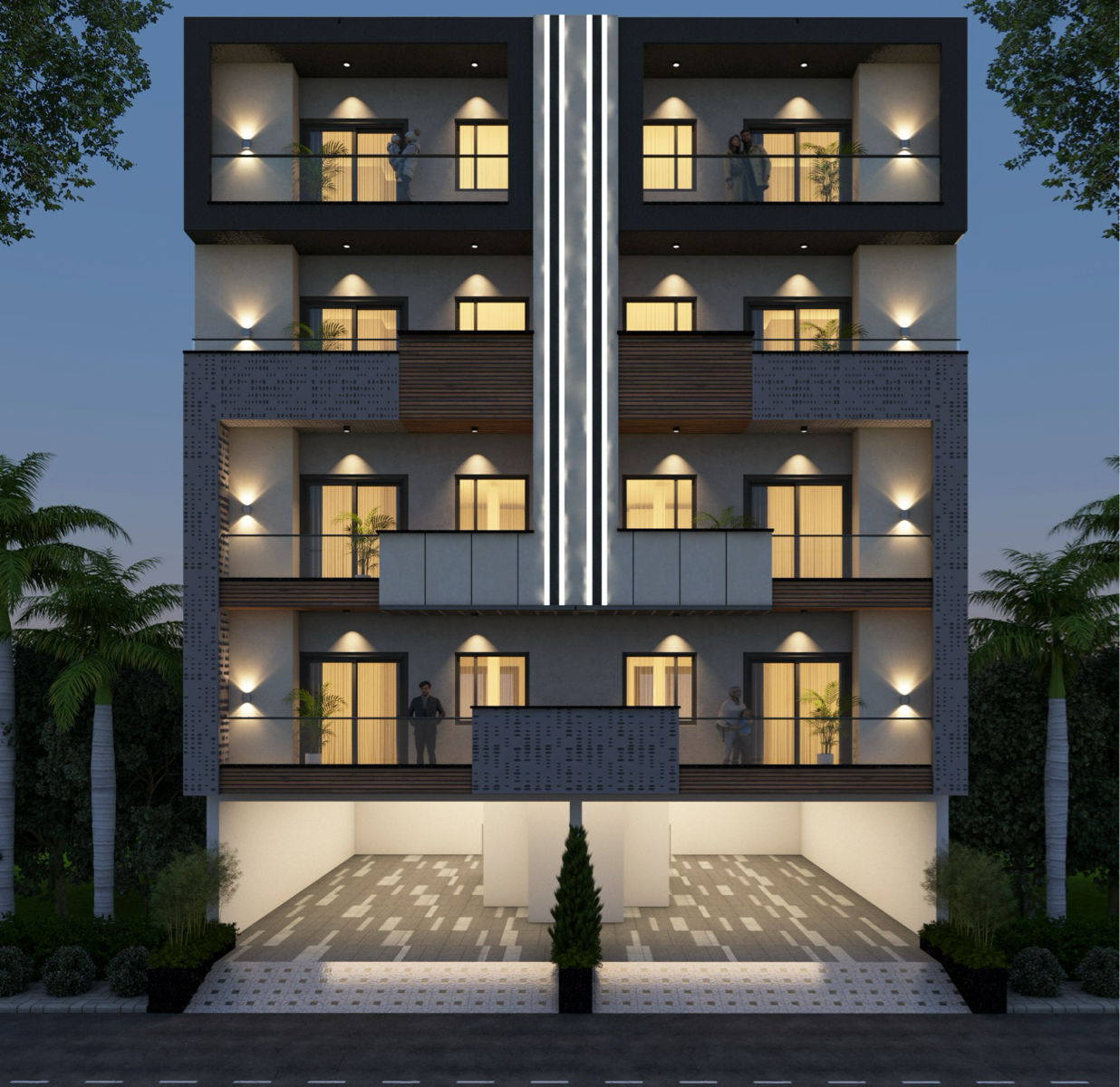3 BHK + Servant Room 145 Sq.Yd. Builder Floor in Srishti Greenfield Homes