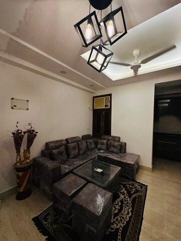 Living Room in 3 BHK Builder Floor at Pamposh Enclave – for Rent