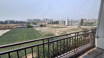 Balcony in 3 BHK Apartment at Sushma Valencia, International Airport Road – for Rent