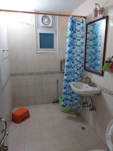 Bathroom in 3 BHK Apartment at Parsvnath Majestic Floors, Vaibhav Khand – for Sale