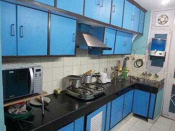 Kitchen in 3 BHK Apartment at Parsvnath Majestic Floors, Vaibhav Khand – for Sale