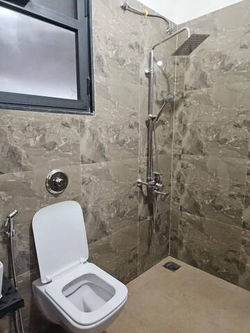 Bathroom in 2 BHK Apartment at VTP Aethereus, Mahalunge – for Rent