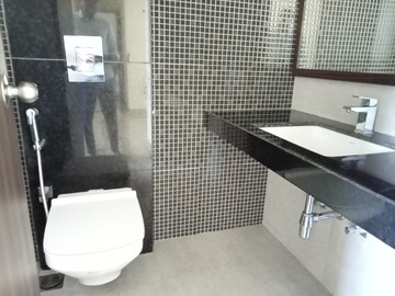 Bathroom in 2 BHK Apartment at Lodha Luxuria Priva, Majiwada – for Sale