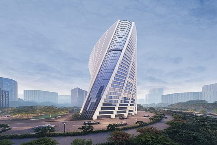 Exterior View, shivalik-curv Commercial Office Space 1675 Sq.Ft. In Gift City Ahmedabad 8848120