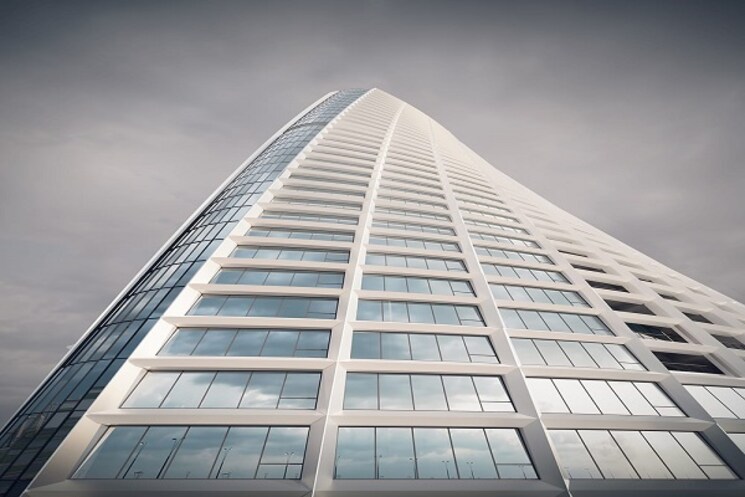 Exterior View, shivalik-curv Commercial Office Space 1675 Sq.Ft. In Gift City Ahmedabad 8848120