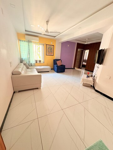Living Room in 2 BHK Apartment at Memnagar – for Rent
