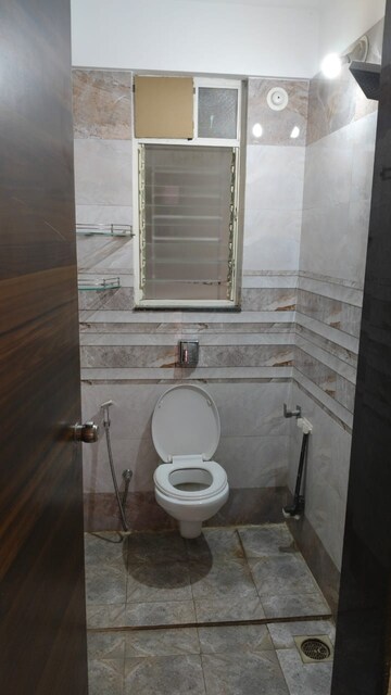 Bathroom in 2 BHK Apartment at Rohan Nilay, Aundh – for Rent