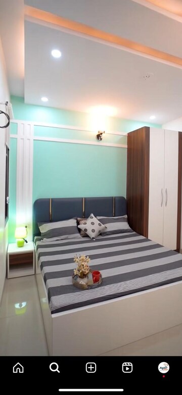 Bedroom in 3 BHK Builder Floor at Dwarka Mor – for Rent