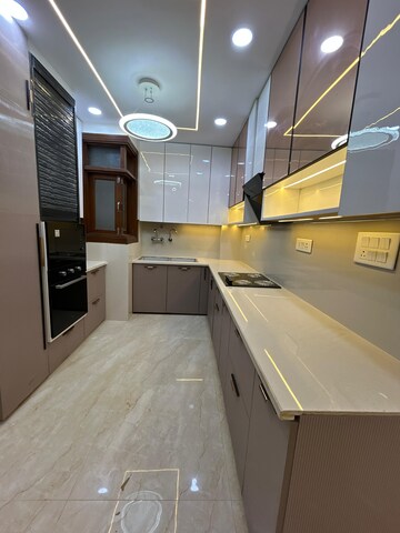 Kitchen in 4 BHK Builder Floor at Dwarka Mor – for Sale