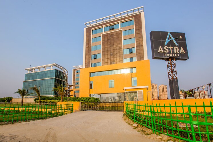 Exterior View, bharti-astra-towers Commercial Office Space 800 Sq.Ft. In New Town Kolkata 8848184