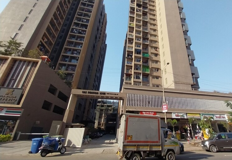 Exterior View, sai-proviso-icon 2 Bedroom 700 Sq.Ft. Apartment In Roadpali Navi Mumbai 8848183