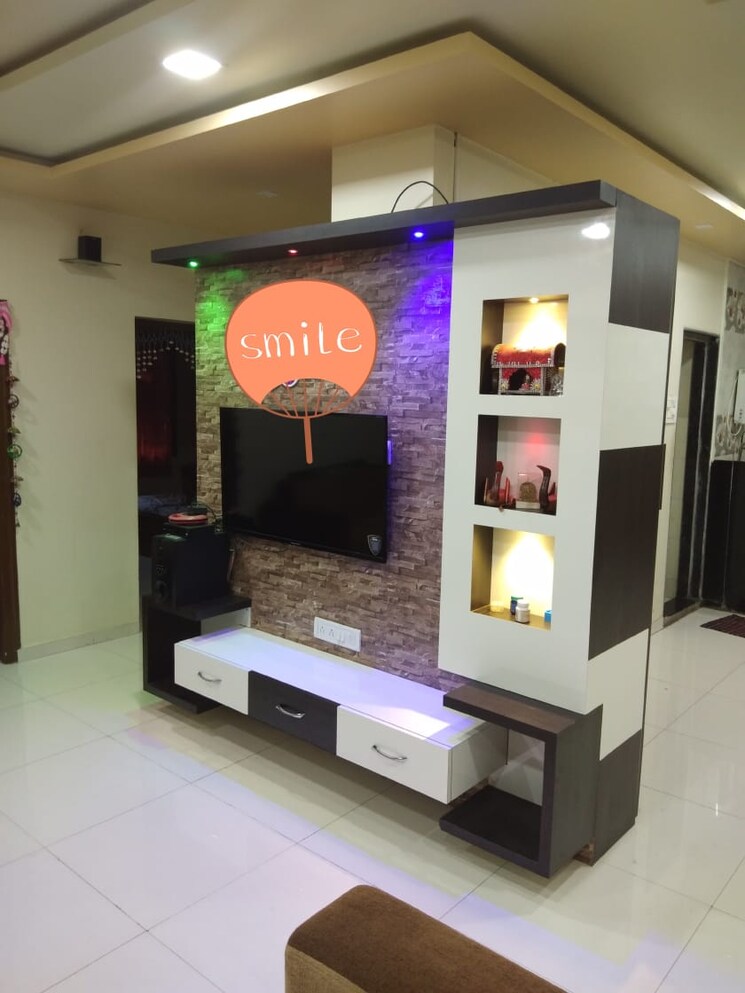 Living Room, vanaz-corner 2 Bedroom 1000 Sq.Ft. Apartment In Kothrud Pune 8848202