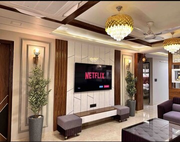 Living Room in 3 BHK Apartment at C Scheme – for Rent