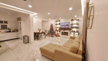 Living Room in 3.5 BHK Apartment at Prestige Tranquility, Budigere – for Sale