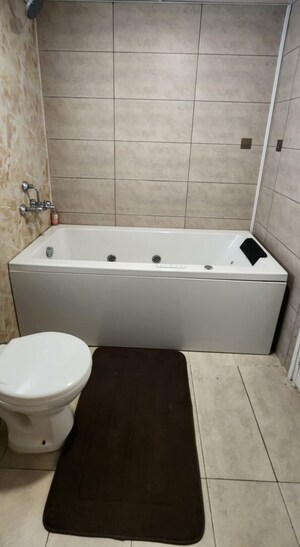 Bathroom in 3.5 BHK Apartment at Prestige Tranquility, Budigere – for Sale