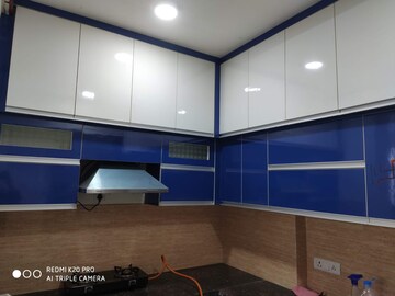 Kitchen in 3 BHK Apartment at Omaxe R2, Gomti Nagar – for Rent